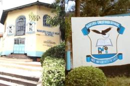 Photocollage of Nakuru Girls High School.